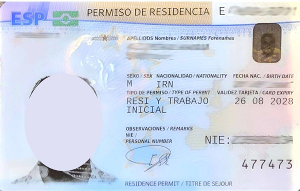 Residency Card