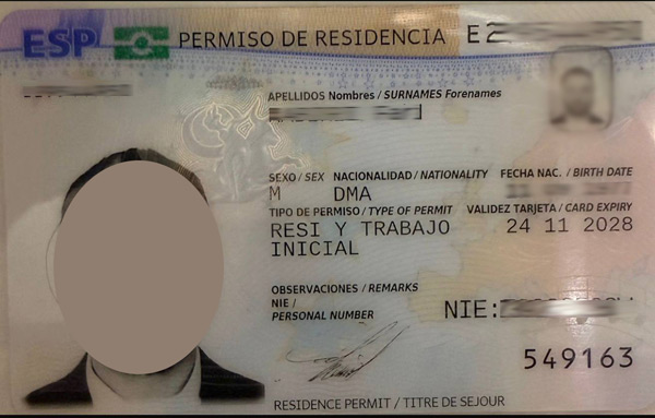 Residency Card
